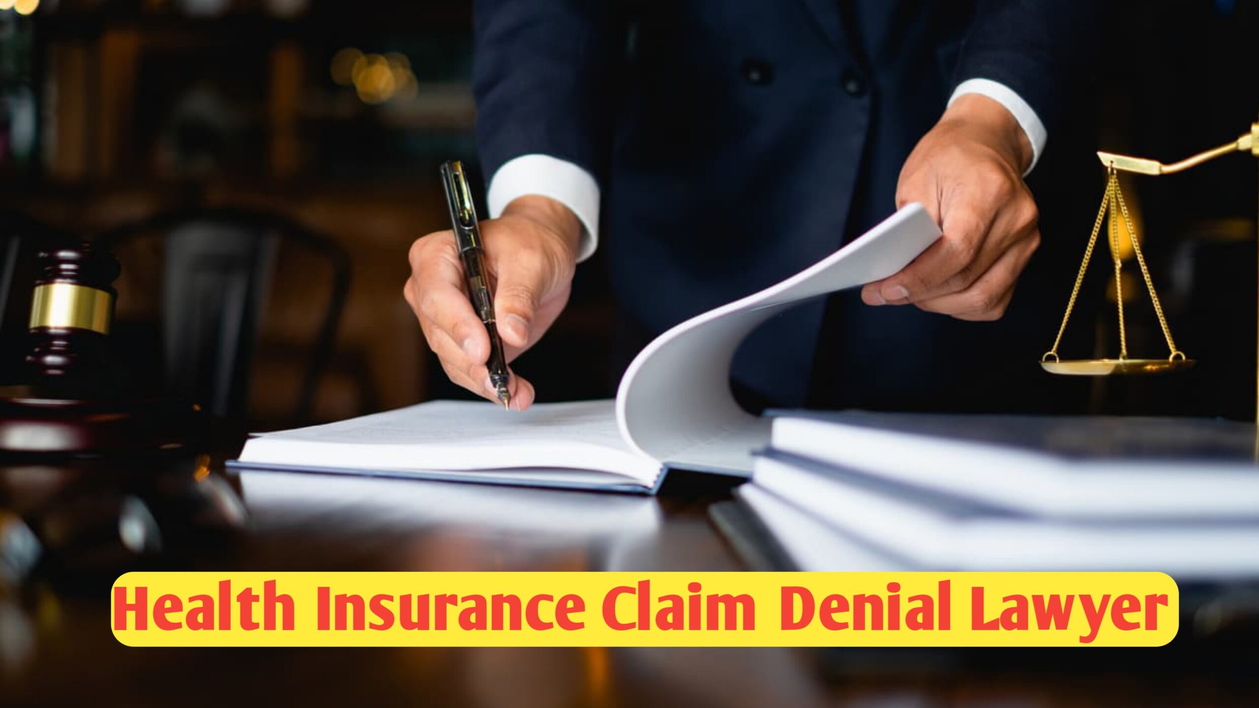 Health Insurance Claim Denial Lawyer : How Legal Help Can Get Your Medical Bills Covered